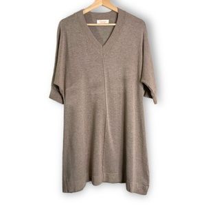Orage Taupe Mini Dress
